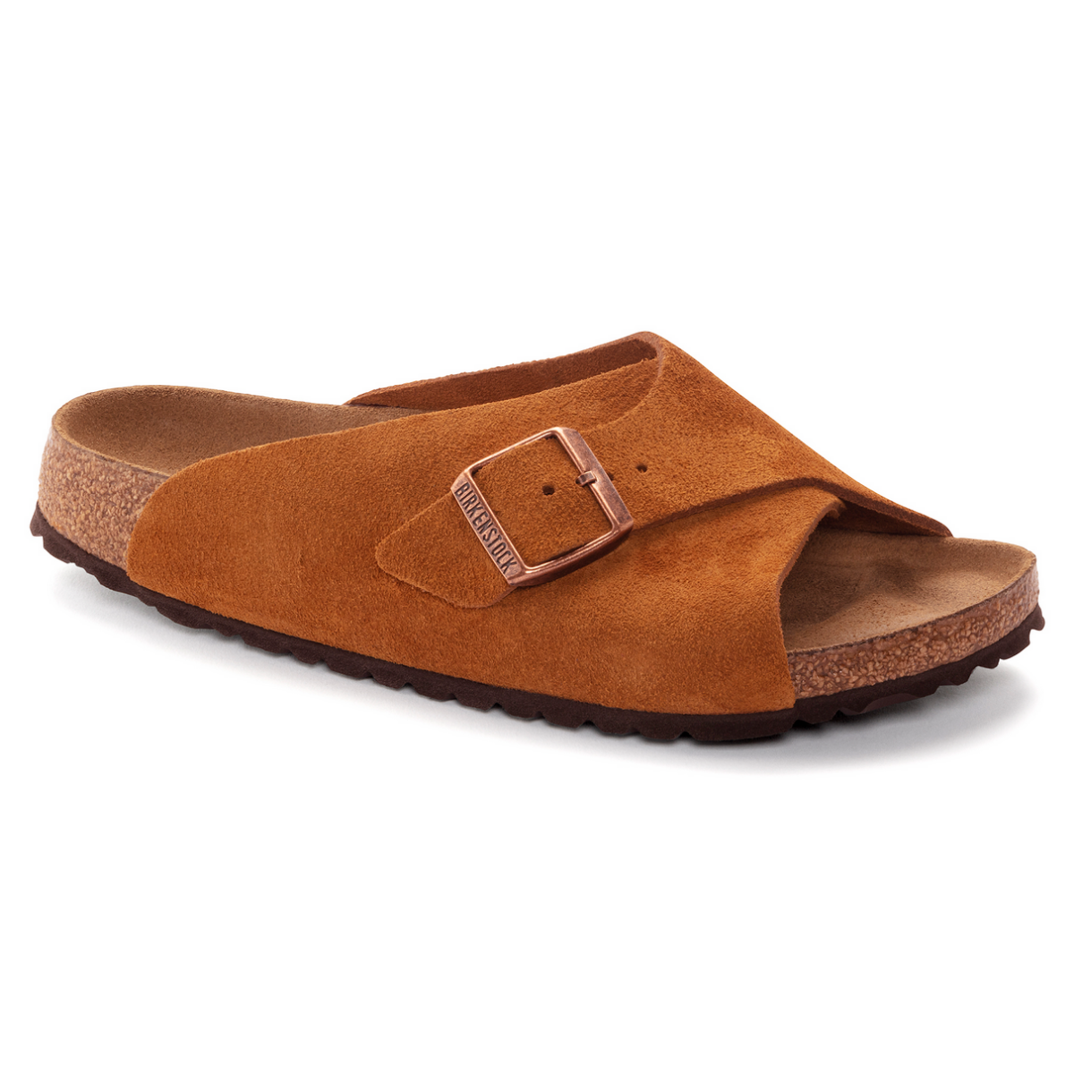 Birkenstock Arosa Soft Footbed Suede Leather Mink - Womens