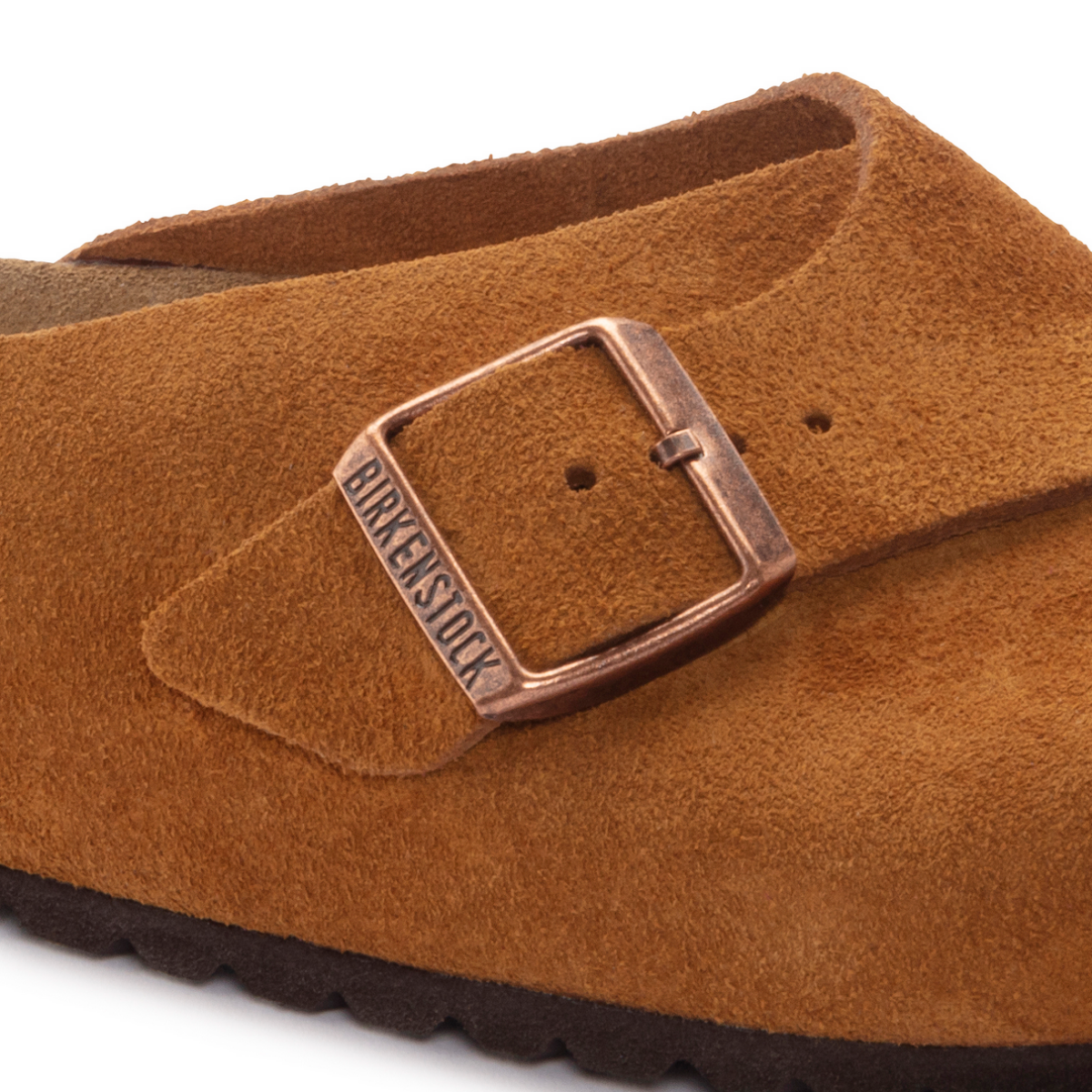 Birkenstock Arosa Soft Footbed Suede Leather Mink - Womens