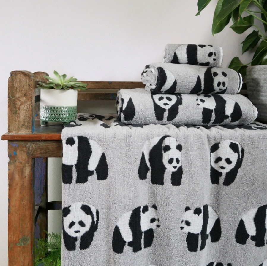 Anorak panda towel top