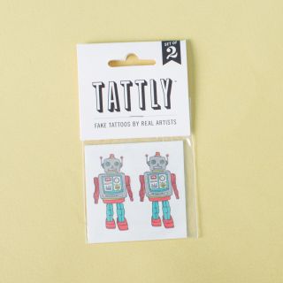 Tattly Temporary Tattoos Robot