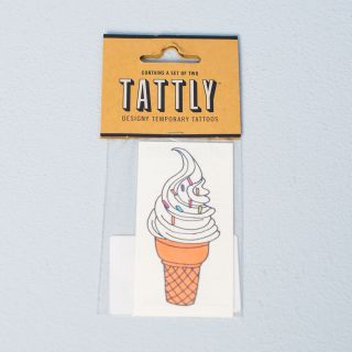 Tattly Temporary Tattoos - Soft Serve 