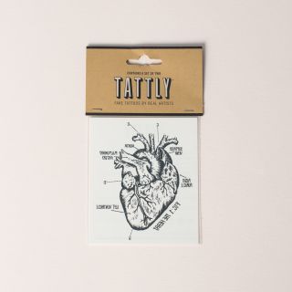 Tattly Temporary Tattoos Heart Chart