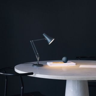 Anglepoise 90 Mini Mini Desk Lamp - Steel Blue
