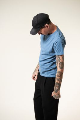 Kitchener Items - Marlon SS T-Shirt - Agean Blue
