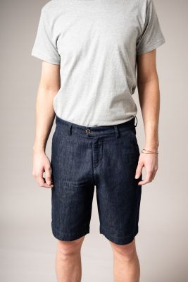 Kitchener Items - Pantalona Corta Shorts Denim Navy