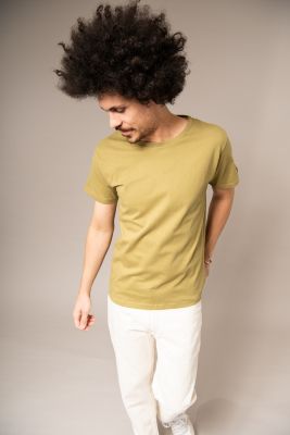 Kitchener Items - Marlon SS Uni T-shirt Green Moss