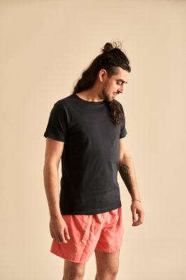 Kitchener Items - Marlon SS Uni T-Shirt Blue Graphite