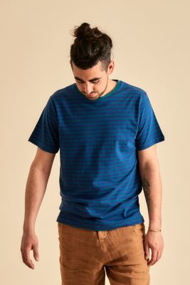 Kitchener Items - Norse SS T-Shirt Deep Teal & Blue Ribbon