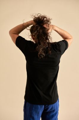 Kitchener Items -  Clark Basic T-shirt Deep Black