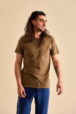 Kitchener Items - Marlon SS T-Shirt Stone Grey