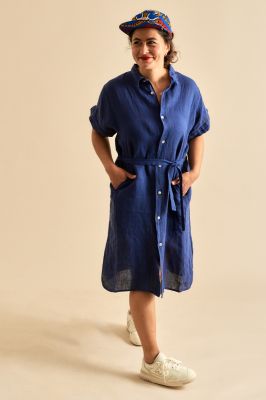 Kitchener Items - Abito Tunika Dress Blue Ribbon