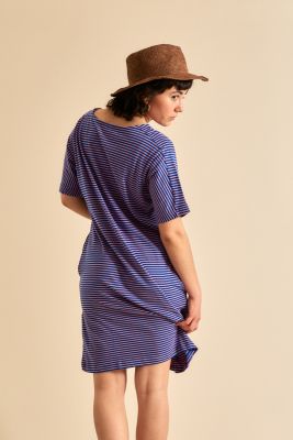 Kitchener Items - Simple Dress Limoges Blue & Dusty Pink
