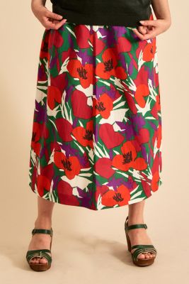 A.P.C. Ravenna Long Skirt Red
