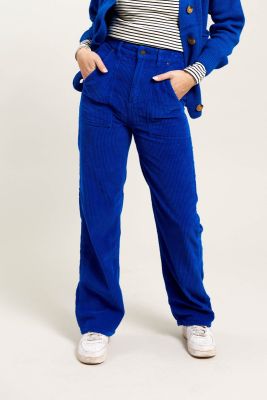 Chloé Stora - Pantolon Ronda Bleu Majorelle 