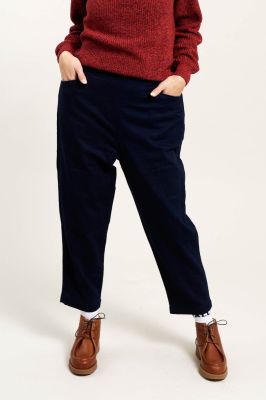 TOAST Alix Twill Trousers - Indigo