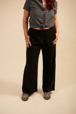 Kitchener Items - Pantaloni Elastico Pants Jet Black