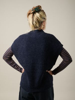 Kitchener Items - Auri Sweater Vest Dark Night