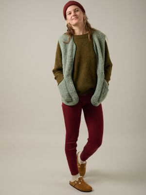 Kitchener items Asta Roundneck Jumper - Olive