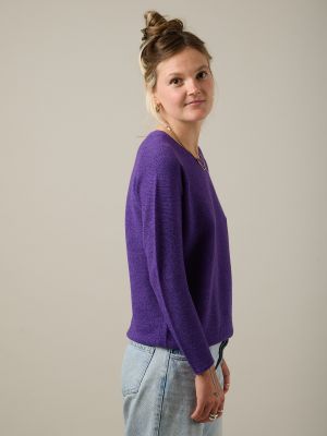 Kitchener Items - Calla Roundneck Jumper Violet