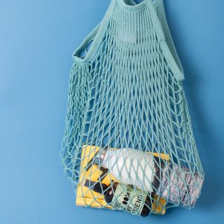 Filt Net Shopping Bag Türkis