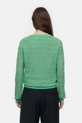 Closed - Mouliné Pullover - Green Kick