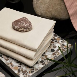 Bienvenue Studios Japanese Gauze Organic Towel 58 X 110 in Pearl 