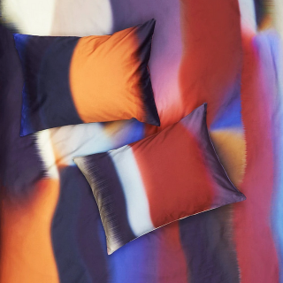 ZigZag Zürich Layered Pillow Cases by Sophie Probst - 50 x 70cm