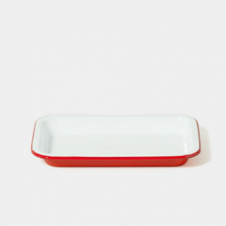Falcon Enamelware Small Tray - Pillarbox Red