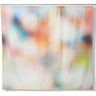 ZigZag Zürich - Falster Artist Cotton Shower Curtain (Waterproof) by Christoffer Joergensen
