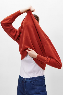 MASKA - Ior Cashmere Wool Sweater - Ember Red