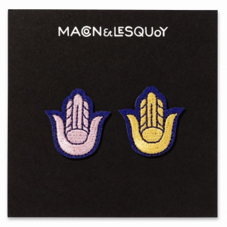 Macon&Lesquoy - Fatima - Hand Embroidered Iron-on Badge