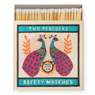 Archivist Gallery Luxury Matches Two Peacocks