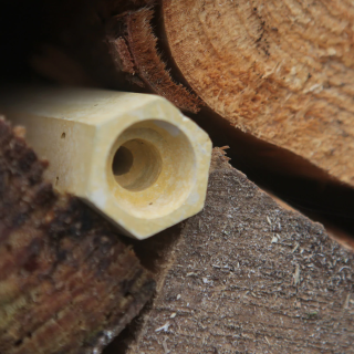 Green&Blue Bee Cell - Bee House for Solitary Bees - Yellow 