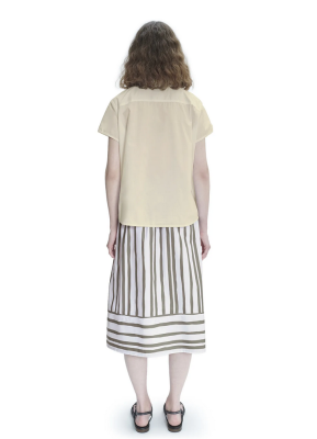 A.P.C Marina Short-Sleeve Shirt - Pale Yellow
