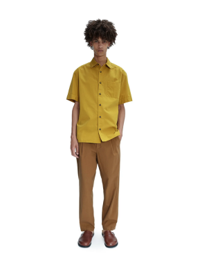 A.P.C Ross Short-Sleeve Shirt - Golden Yellow