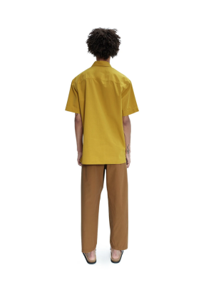 A.P.C Ross Short-Sleeve Shirt - Golden Yellow