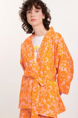 Our Sister - Inkwell Kimono Orange 