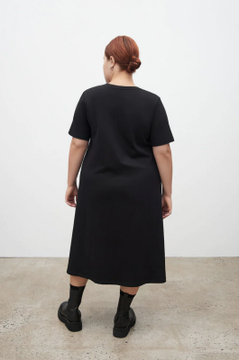 Kowtow - A-Line Tee Dress Black