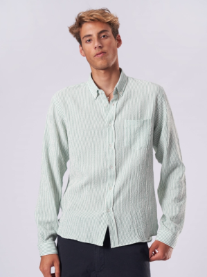 LA PAZ - Branco Organic Cotton Green Stripes