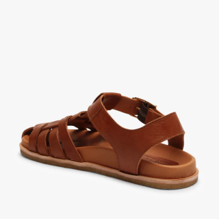 Bisgaard - Helena Crepe Cognac Sandals