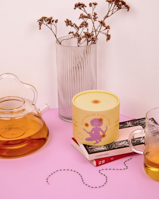 Cosmic Dealer - Ayurvedic Herbal Tea Focus & Mental Clarity - White Chai & Turmeric