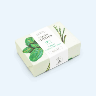 Savon Stories - N°7 Basil Deodorising Kitchen Organic & Natural Soap 