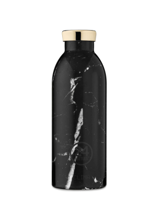 24Bottles Clima Bottle - Black Marble 500ml