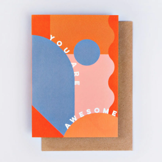 The Completist You Are Awesome Miami Card A6