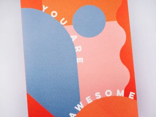 The Completist You Are Awesome Miami Card A6