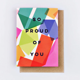 The Completist Origami Proud of You Card A6