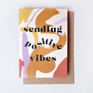 The Completist Orchard Positive Vibes Card A6