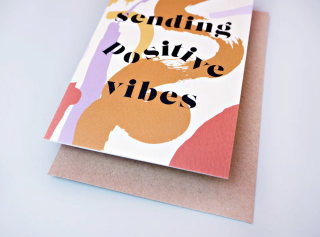The Completist Orchard Positive Vibes Card A6