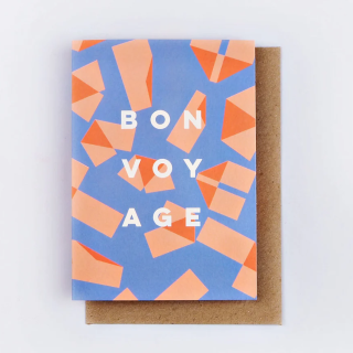 The Completist Bon Voyage Origami Card A6