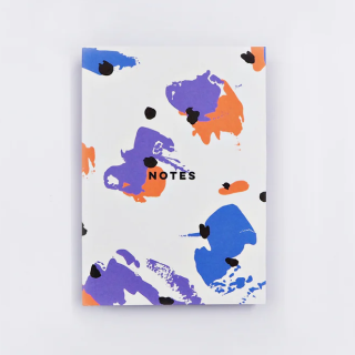 The Completist Spot Palette Pocket Lay Flay Notebook A6